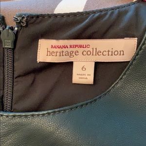 Green BR heritage leather dress